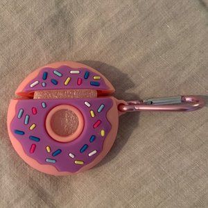 New Pink and Purple Donut Silicone Airpod Case or Bundle 3/$30